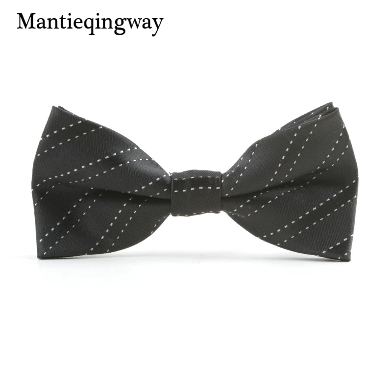 232 Mantieqingway/Новинка; галстук-бабочка для маленьких мальчиков; галстук-бабочка в клетку в полоску и горошек для детей; модный детский галстук-бабочка из полиэстера - Цвет: 232