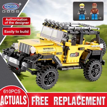 

Xingbao 03024 Offroad Adventure Set Building Blocks Bricks Toys for Kids Educational Off-road Truck Model