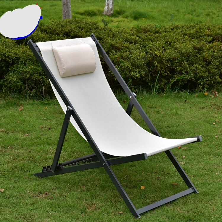 Silla plegable de aluminio exteriores, muebles de playa, jardín, balcón, camping|Sillas de playa| -