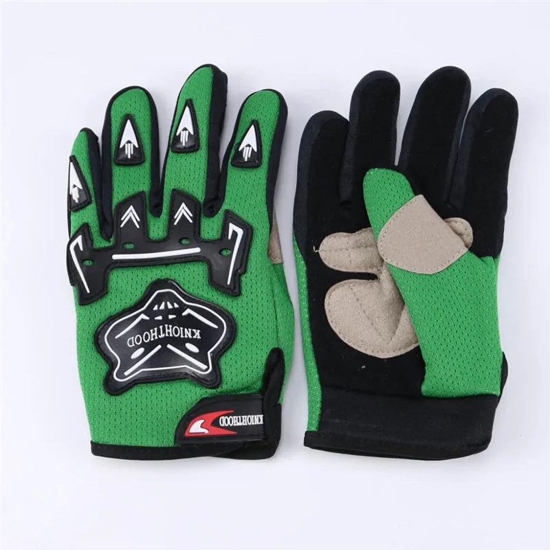 TDPRO Guantes мотоциклетные гоночные перчатки для детей, молодежи/PEEWEE, детский Кроссовый велосипед, грязный питбайк, карманный велосипед, мотоцикл ATV/QUAD - Цвет: Green