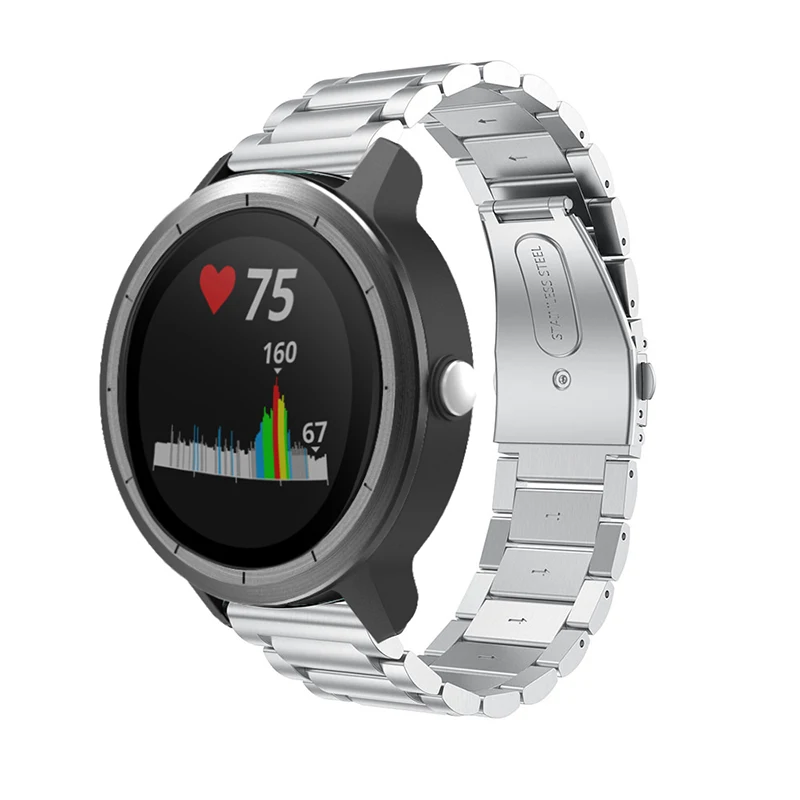 Сменный съемный браслет для наручных часов часы Роскошные 20 мм для Garmin vivoactive 3 умные часы с ремнем
