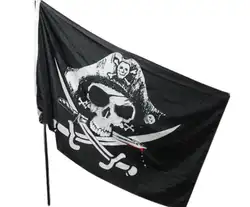 1 шт. 90*150 см Модный подвесной Хэллоуин пиратский флаг подарки на Хэллоуин большой флаг Детский подарок Лидер продаж