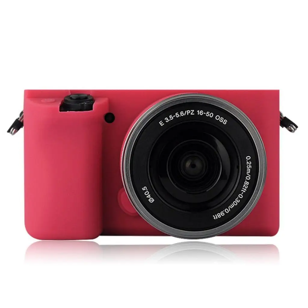 

Soft Silicone Rubber Camera Protective Cover Case Skin For SONY A6000