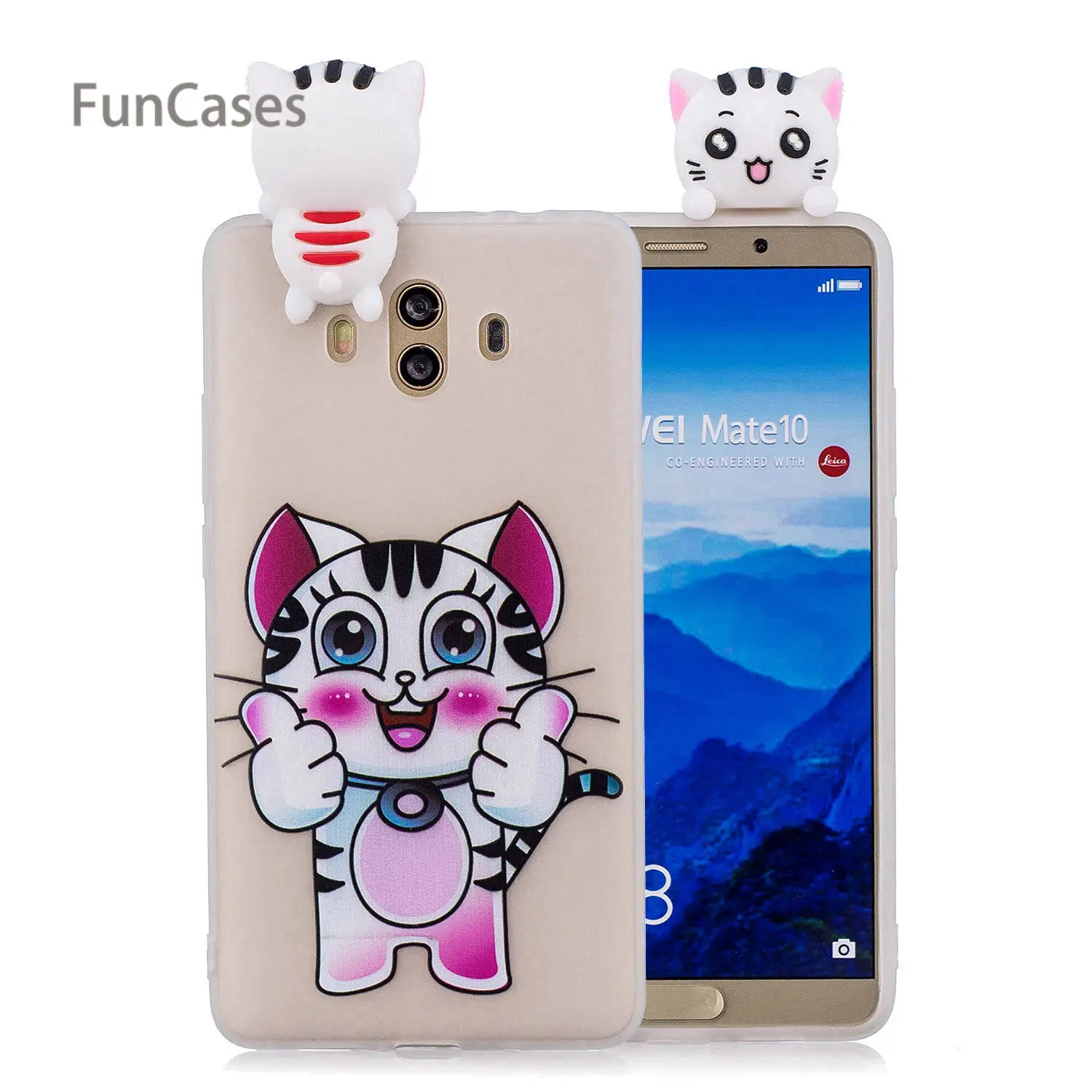 Handsome Panda Phone sFor Hoesje Huawei Mate 10 Soft Silicone Cover Estuche Phone Case Huawei Ascend Mate 10 - AliExpress Mobile