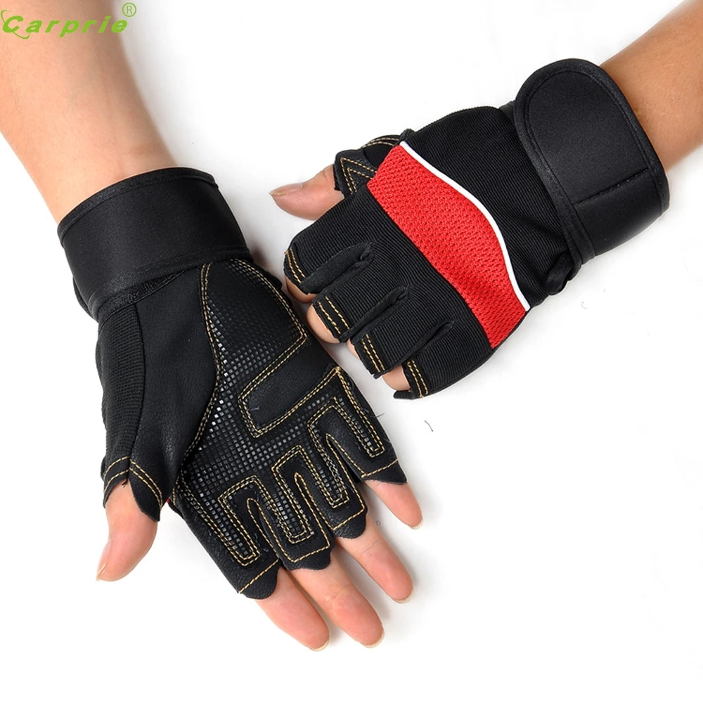 Auto Mens Cycling Luxurious Fingerless Gloves Super Driving protect