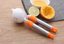 1 шт. лимонный сок цитрусовых лапки рук фрукты соковыжималка Кухня приготовления инструменты разные цвета KX 201
