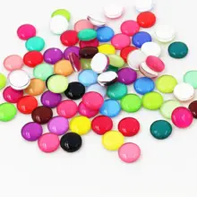 Новая мода горячая распродажа 50 шт 8 мм 10 мм смешанные цвета стиль ручной работы фото стеклянные кабошоны