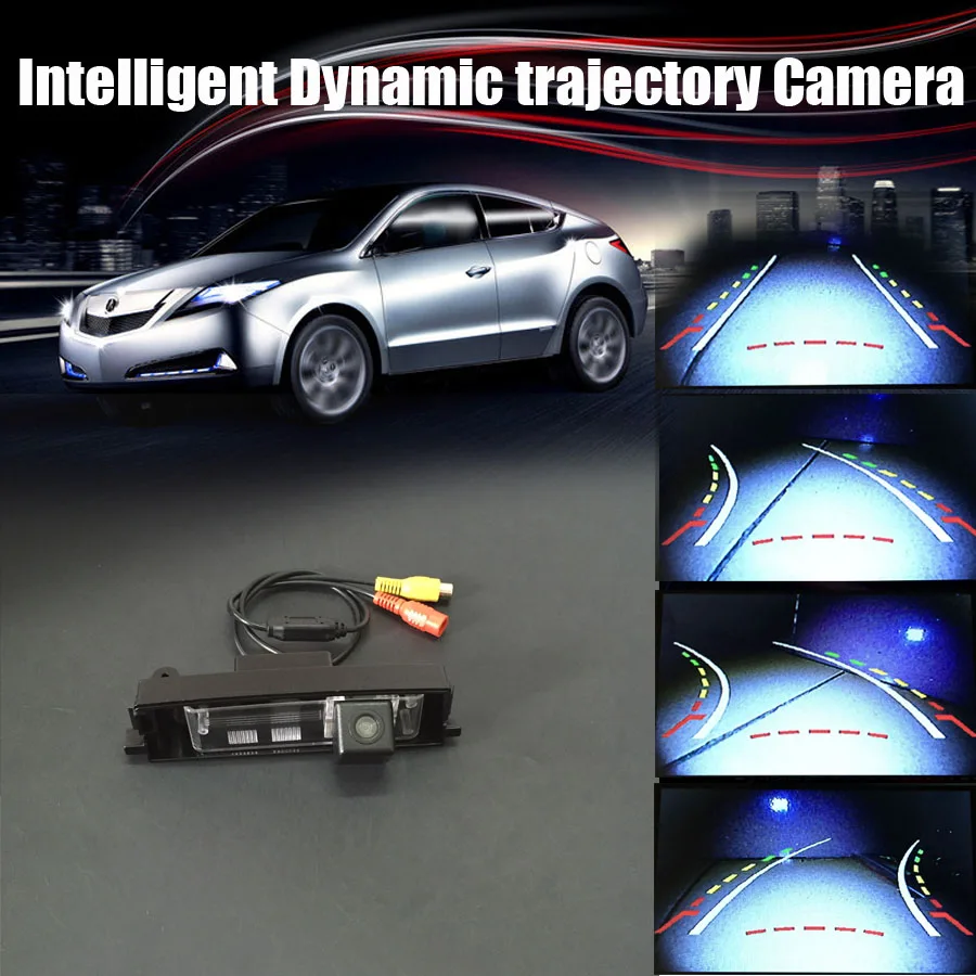 

Car Intelligent Reversing Trajectory Tracks Camera Rear View Backup Parking Camera For Toyota RAV4 RAV-4 RAV 4 2006~2012