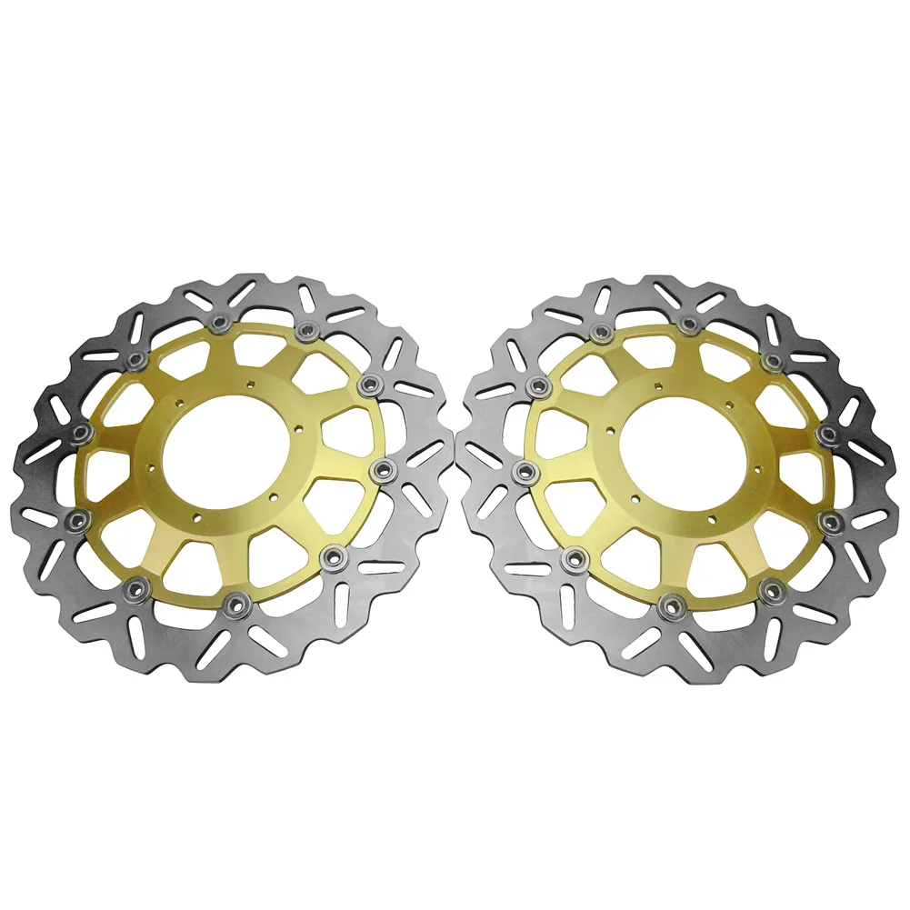 Stainless Steel Front Brake Disc Disk Rotors for Honda CBR954RR 2002-2003 & CBR929RR 2000-2001 Pair Motorcycle Spare Parts