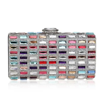 

Rhinestone Diamond Bags Handbags Women Famous Brands Evening Bag Dinner Party Dress Hand Bag bolsos mujer de marca famosa 2017