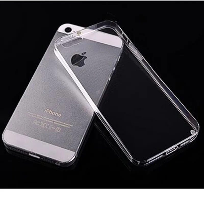 

Transparent Soft Silicone TPU Cover Case Phone Cases For iPhone 5 iPhone 5S Shell For Apple iPhone5 iPhone5Sfree delivery