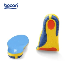 Bocan sport insoles shock absorption pads running sport shoes inserts breathable insoles foot health care for men and women 7755