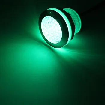 

6pcs waterproof RGB underwater jaccuzzi LED bathtub light LED hot tub lamp hole size 53-55-60-64mm LED Spa light 4-pins cable