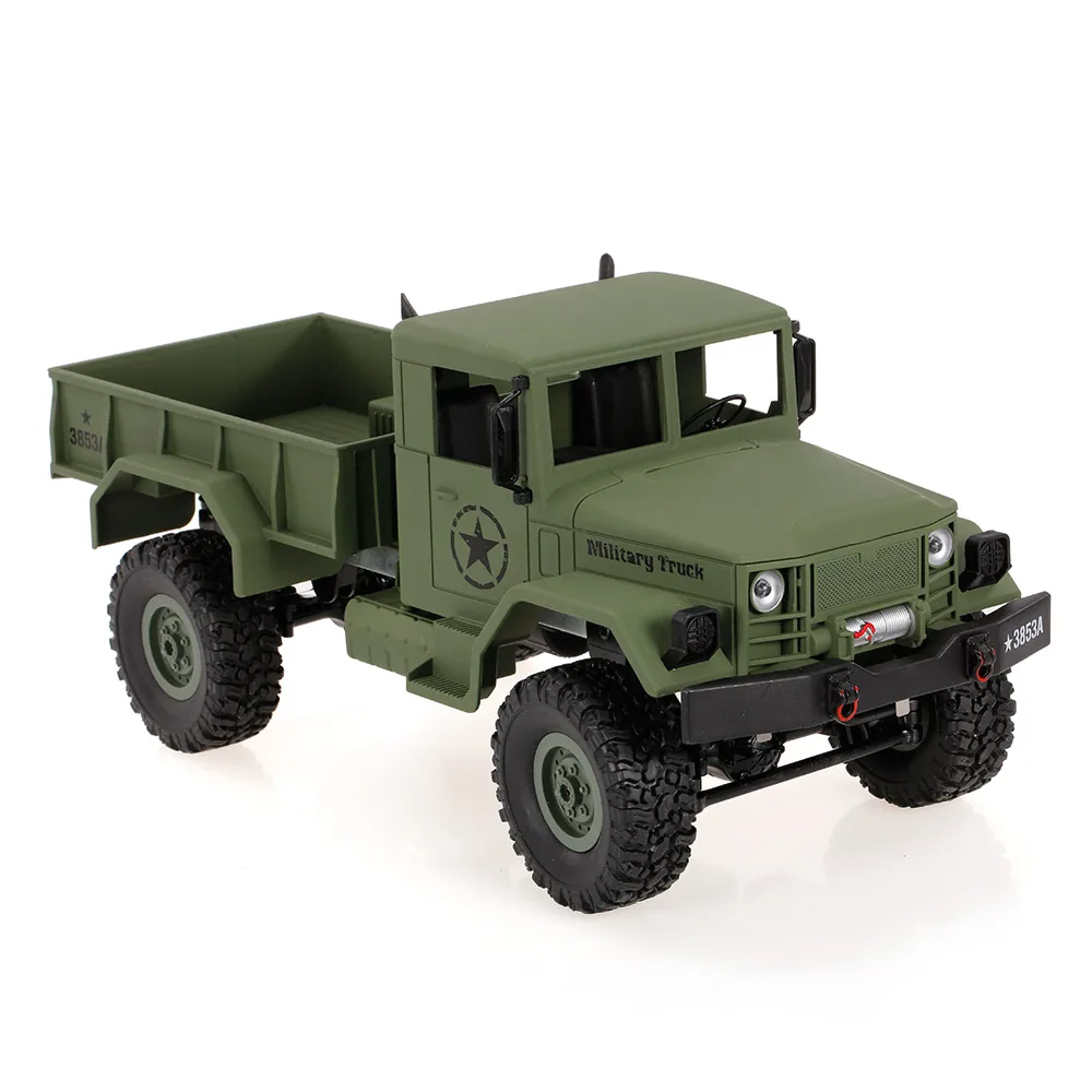 

Remote Control Car 1/16 2.4G 4WD Off-Road RC Military Truck Rock Crawler Army Car Outdoor Toys for Children RC Vehicle Kids Toys