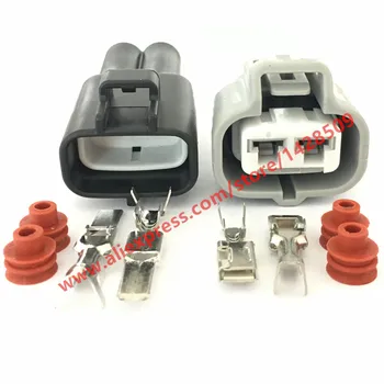 

5 Sets 2 Pin Sumitomo Hydraulic Motor Plug Automotive Female HID Cable Connector For Toyota 11410 6189-0425 6188-0259