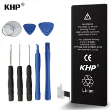 2016 100% Original Brand KHP Mobile Phone Battery Batteries For iphone 4S Real Capacity 1430mAh With 8PCS Repair Tools Kit