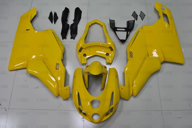 for DUCATI 999 2003 2004 Bodywork for DUCATI 749 2004 Yellow Fairings