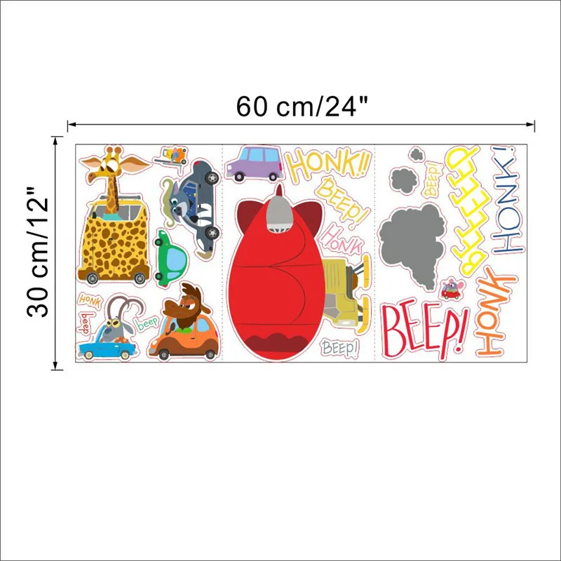 Мультяшные машинки для стены в детской комнате наклейки для детской комнаты мальчик спальня настенные оконные наклейки плакат 3D Автомобильная Настенная Наклейка обои