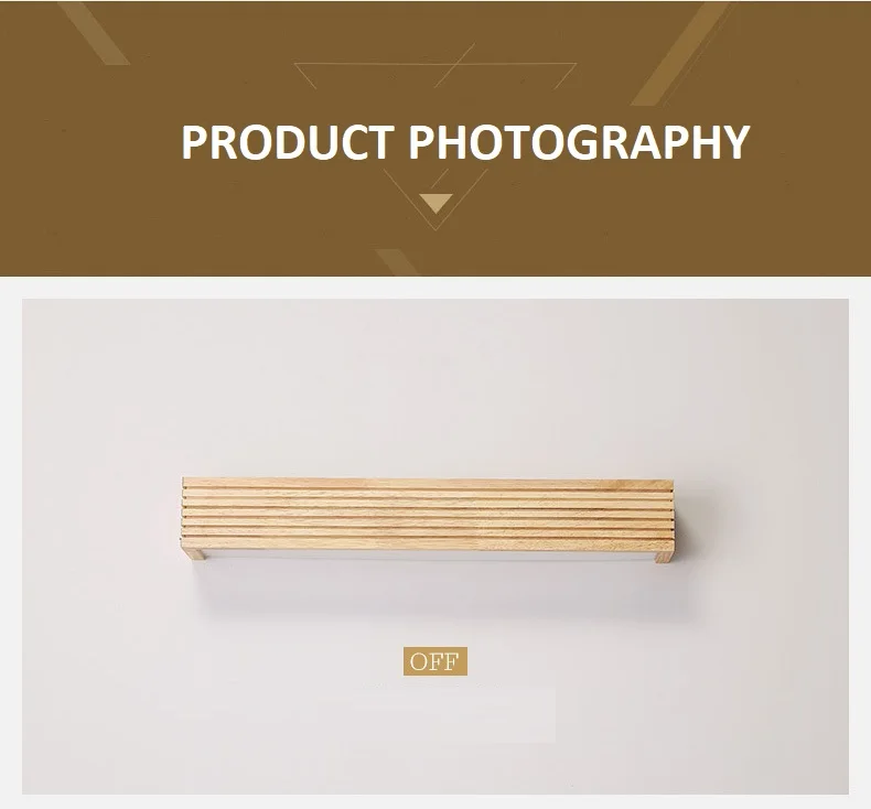  LED Solid Wood Wall Lamp (8)