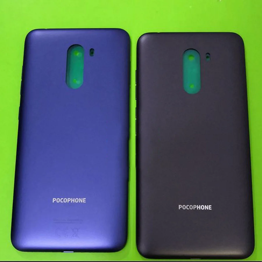 Для Xiaomi Pocophone F1 задняя Батарея задняя крышка Pocophone Poco F1 Корпус замена крышки батарейного отсека запасных Запчасти