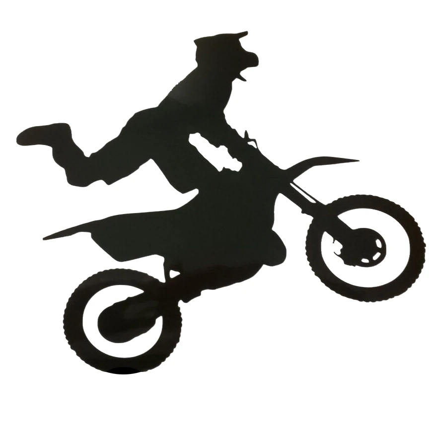

motorcross motorbike dirt bike vinyl car sticker Handsome And Cool Stickers