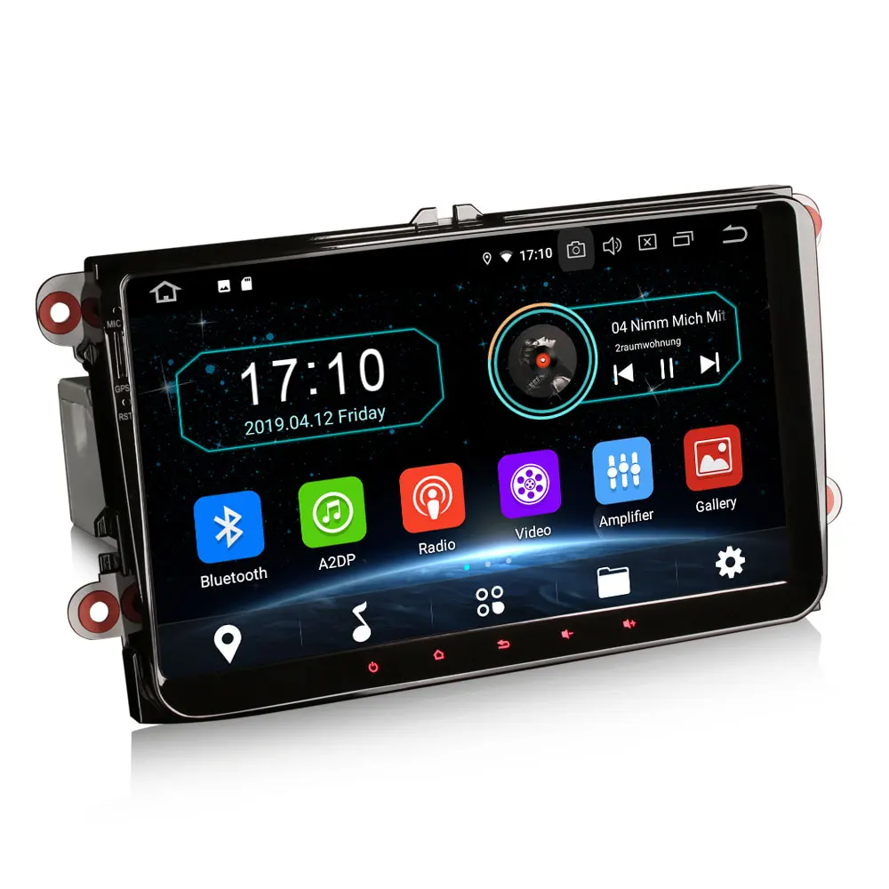 Best 9" Android 9.0 Pie OS Car Multimedia GPS Radio for Seat Alhambra 2010-2016 & Seat Toledo 2004-2015 & Seat Altea 2004-2015 1