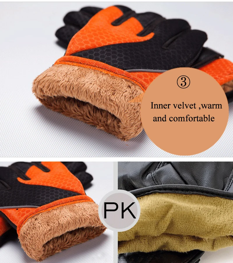 Kakaforsa женские зимние теплые лыжные перчатки утолщенные ветрозащитные непромокаемые зимние перчатки на открытом воздухе Нескользящие велосипедные сноубордические лыжные перчатки