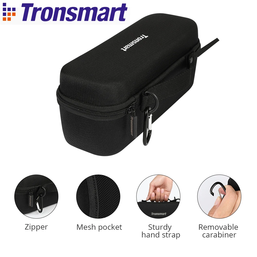 

[In Stock]Tronsmart Force Force+,T6 plus Bluetooth Speaker Carrying Case Portable Speaker Bag Box for Tronsmart T6 plus Speaker