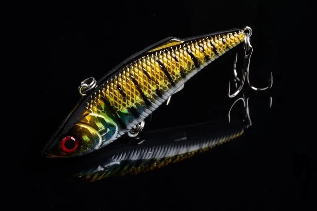 

Floating Wobbler Fishing VIB Lure 8cm/11.8g Artificial Fly Pesca Crankbait Hard Bait Jerkbait Tackle 6color Available 1Pcs