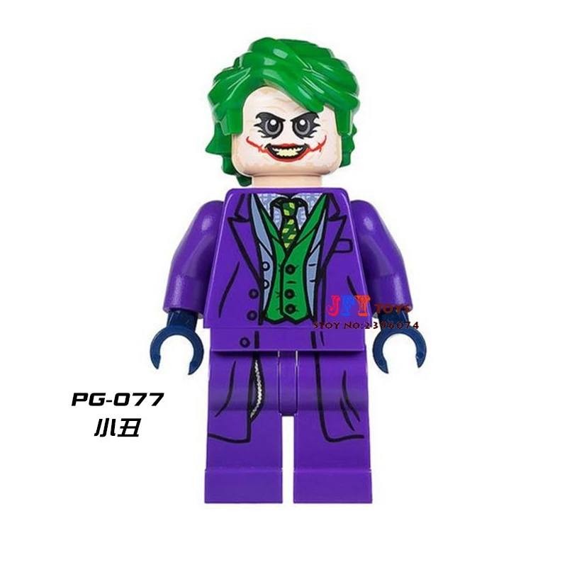 

Single Sale superhero marvel Joker ideas DC building blocks model bricks toys for children brinquedos menino