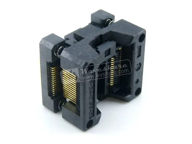 OTS-28(34)-0.65-01 SSOP28 TSSOP28 Enplas IC Test Burn-in Socket Programming Adapter 0.65mm Pitch 5.3mm Width