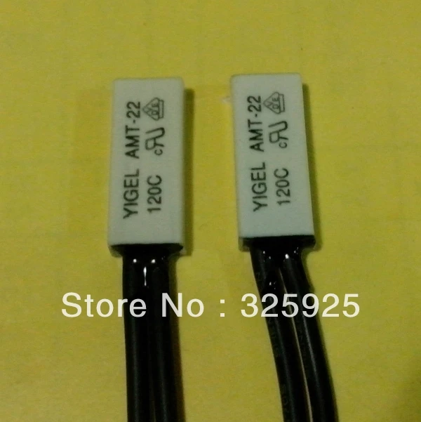 AMT 22 120C 5A 250V NC Thermostat temperature switch Thermal Protector