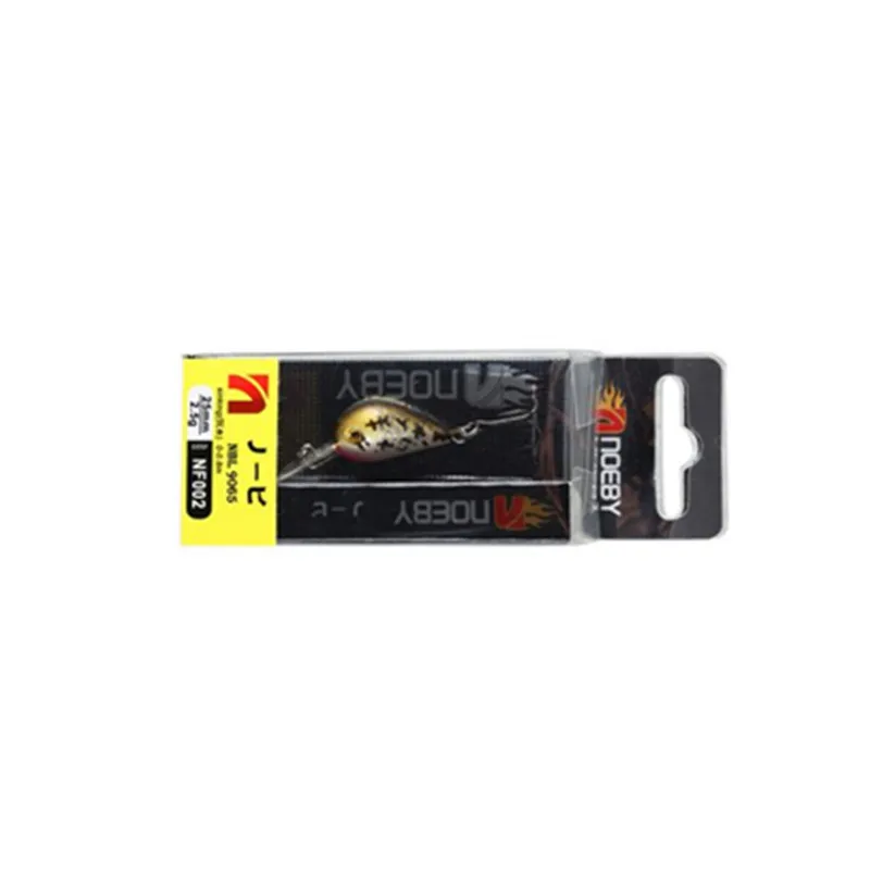 NOEBY NBL9065 Crank Bait 2,5 г 25 мм жесткий тонущие рыболовные наживки 0-0,8 м Франция Крючки vmc Artificiali крючок для рыбной ловли Dur Peche