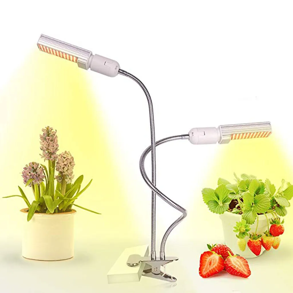 LED Grow Lamp E27 Grow Light for Indoor Plant 45W Sunlike Full Spectrum