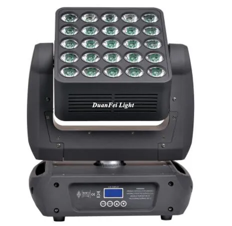 25x12w led matrix moving head