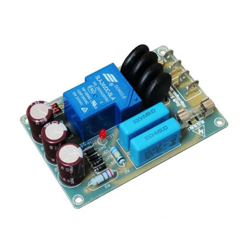

220V 10A 2000W Audio amplifier high-power soft-start board Sound power to start protection