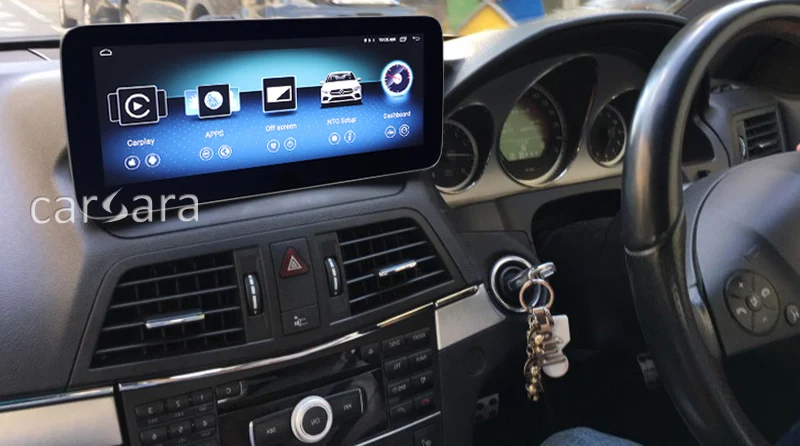 c207 android screen in car