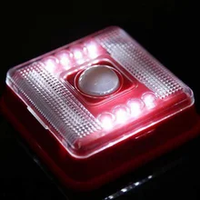 8 светодиодов квадратный винный шкаф свет датчик движения светильники с питанием от аккумулятора стены аварийный шкаф ночной Светильник