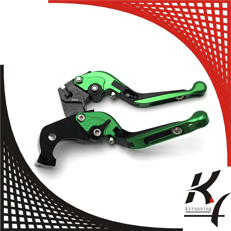  Motorcycle Adjustable Folding Extendable Extending Brake Clutch Levers fits For THRUXTON Steve McQu