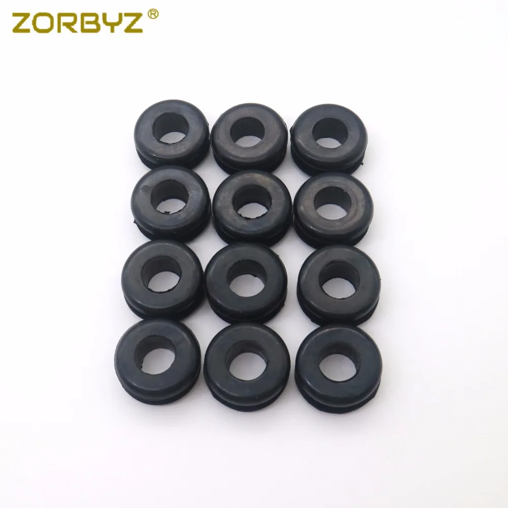 Rubber Fuel Tank Mounting Grommets Gasket Kit For Harley FXSTS Springer 88-99