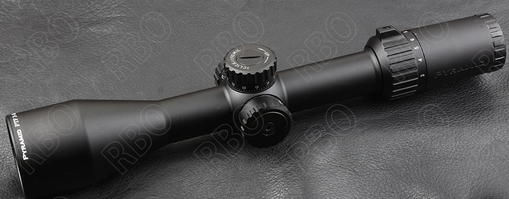 

PYRAMID PTF 3-18x50 rifle scope mil dot first foucs 1.25 inch tube waterproof anti fog shockproof M8156