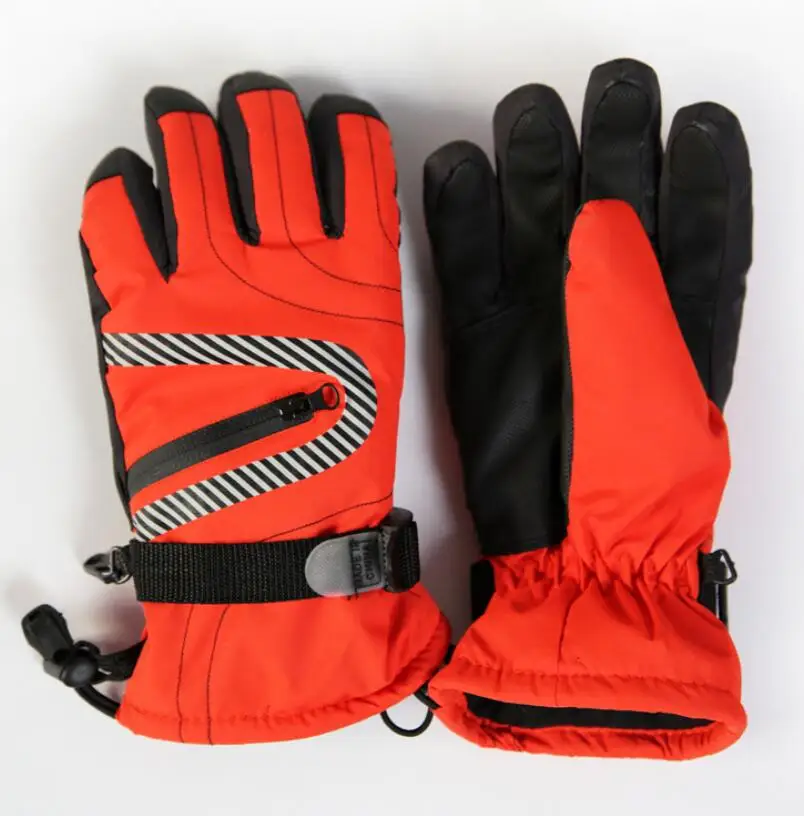 Детские перчатки, зимние теплые уличные перчатки для маленьких девочек, лыжные перчатки для мальчиков, ветрозащитные водонепроницаемые рукавицы для верховой езды для девочек 4-12 лет