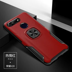 На Алиэкспресс купить чехол для смартфона shockproof stand case for huawei y7 y6 y5 prime 2019 2018 armor phone cover for honor 8x max 7x v20 v10 nova 4 3 3i holder case