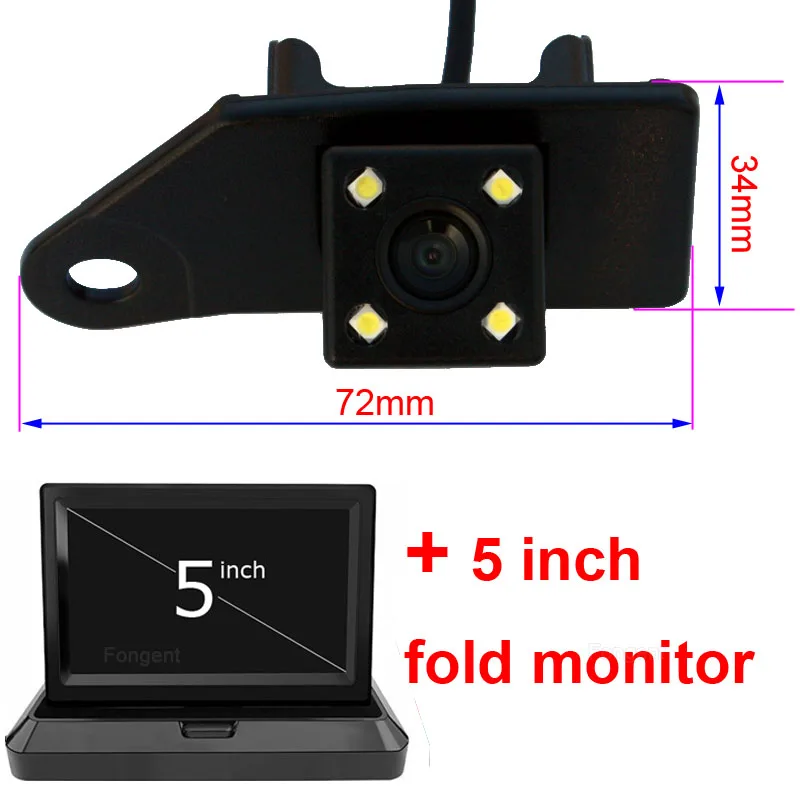 Для Mitsubishi ASX 2011 2012 2013 автомобильный Реверсивный задний вид обратный беспроводной монитор для камеры - Название цвета: 8223-Z2-50