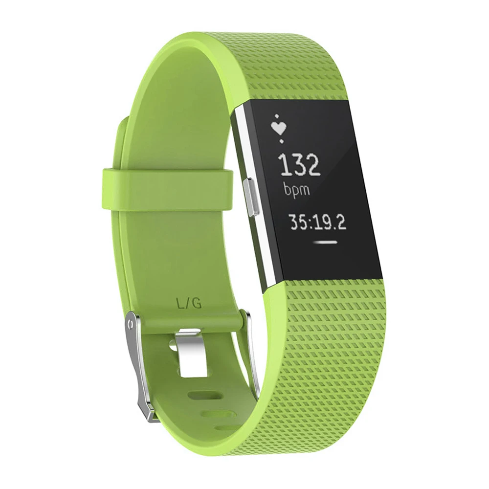 Wristband Wrist Strap Smart Watch Band Strap Soft Watchband Replacement Smartwatch Band For Fitbit Charge 2 00021