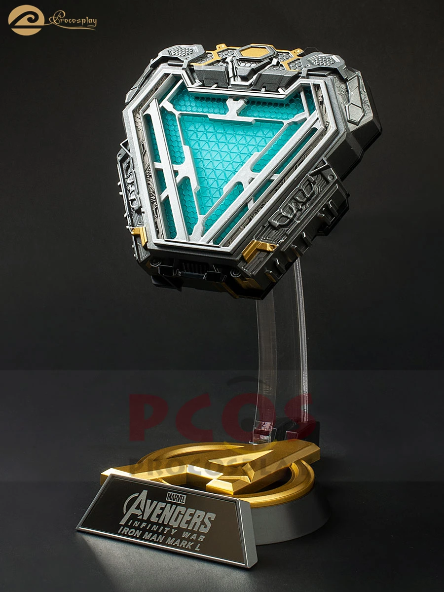 Обновленный реактор Tony Stark mark L Железный человек косплей stark arc Reactor Prop MK50 MK mp004298 |