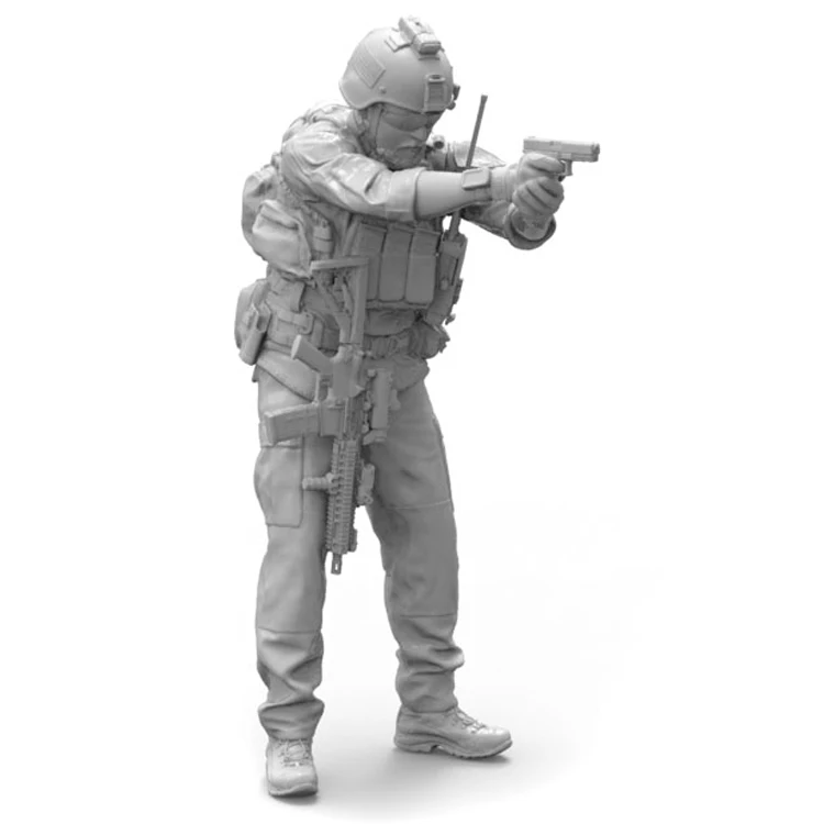 

1/35 US Army Special Forces, Resin Model Soldier GK, Military theme, Unassembled and unpainted kit