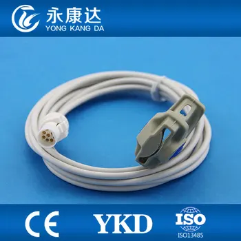 

Direct reusable adult finger soft tip Spo2 sensor for M&B electric CD2000 3m 6pin