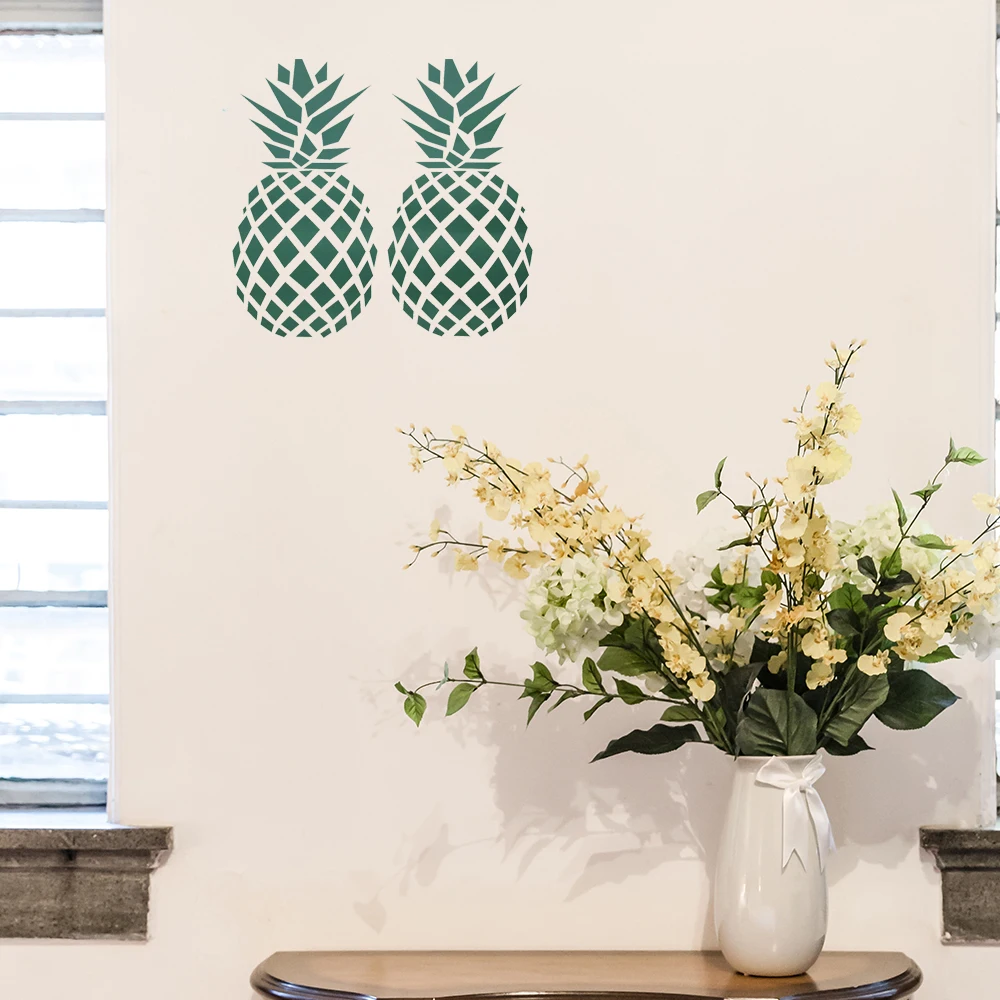 Buy Fashion Pineapples Decal Removable Fruit Wall