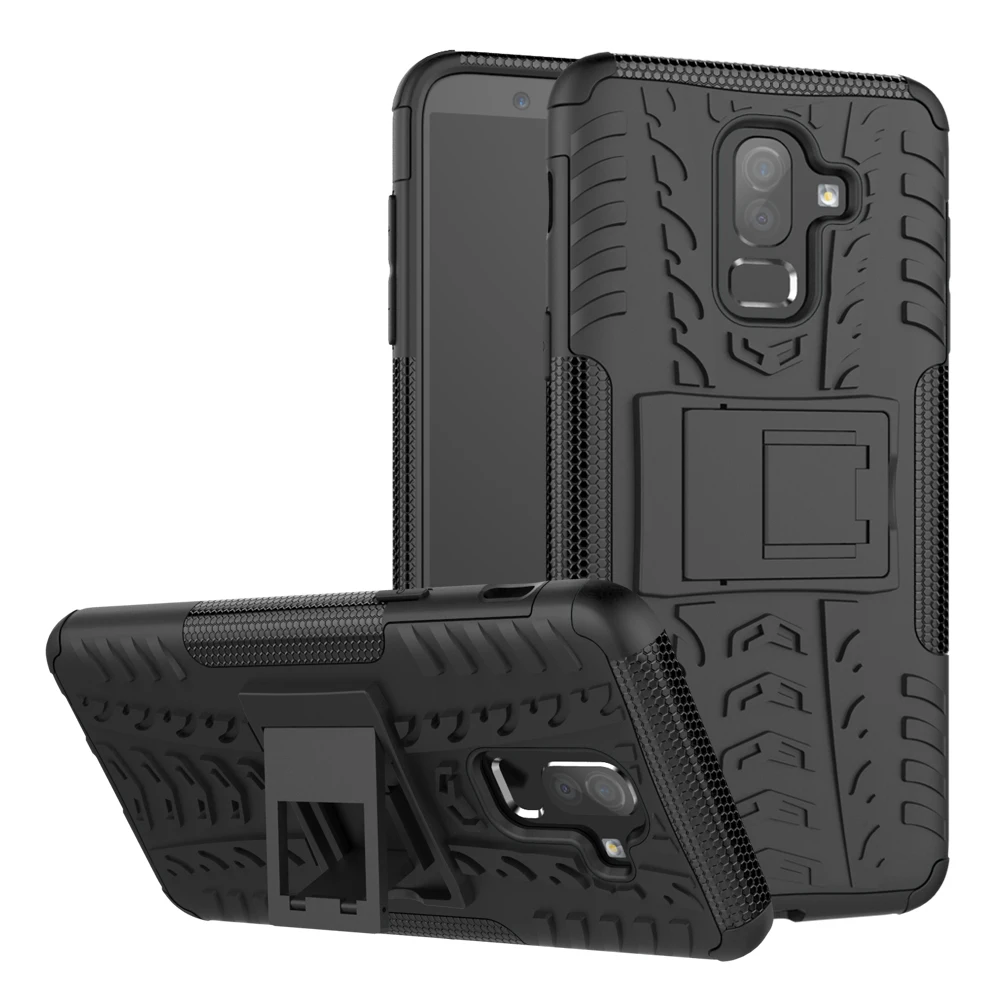 

For Samsung Galaxy J3 J4 J6 J7 J8 2018 Case Cover TPU +PC Phone Stand Case For Samsung J3 J4 J6 J7 J8 2018 Heavy Duty Armor